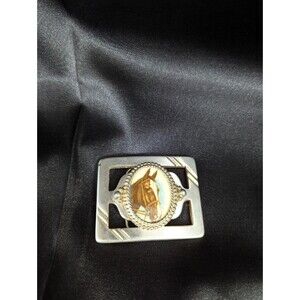 Vintage Classic Western Horse Belt Buckle